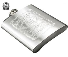 High Quality 7oz Stainless Wine Whisky Steel Hip Flask For Travel Portable Pocket Alcohol Bottles Beer Gift Rum19708539