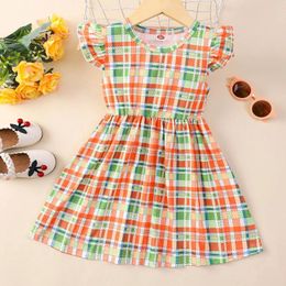 Girl Dresses Long Sleeve Knitted Dress Toddler Girls Prints Dance Party Stylish Outfits For