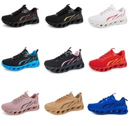 2024 men women running shoes GAI triple black Brown navy blue light yellow mens trainers sports Lightweight Walking shoes Four