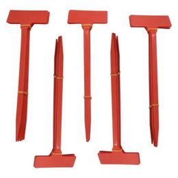 Other Garden Tools Gardens Planting Tools 50 Pcs Bonsai Plastic Plant Labels Garden Labels T-Type Upturned Garden Tags Markers Nursery Upturned S2452177