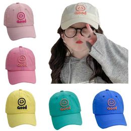 Caps Hats Adjustable Baby Baseball Hat for Girls and Boys Summer Quick Drying Sun Children Cute Simple Button UV Anti glare d240521