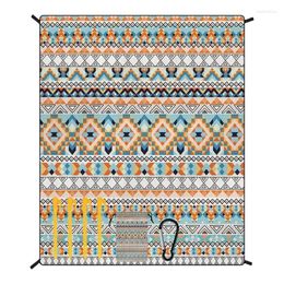 Carpets Beach Picnic Blankets Bohemian Waterproof Outdoor Blanket Foldable Lightweight Mat With Storage Bag For Camping Garden