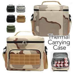 Storage Bags Waterproof Wear-resistant Oxford Cloth Insulated Thermal Cooler Bag Cool Lunch Food Drink Outdoor Picnic Hiking