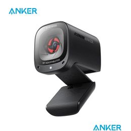 Webcams Anker Powerconf C200 2K Webcam For Laptop Computer Mini Usb Web Camera Noise Cancelling Stereo Microphones Cam 240104 Drop Del Otvod
