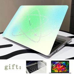 For Macbook Air 13.6 M2 A2681 Case Laptop Pro 13 14 16 2021 Cover 2023 Mac book Air 13 15 Inch M1 A2337 Rainbow Smil Face Shell