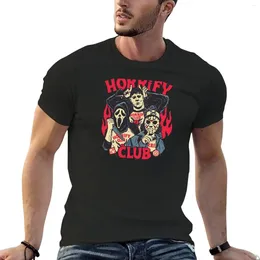 Men's Tank Tops Horrify Club T-Shirt Anime Cute Summer Clothes Mens Big And Tall T Shirts