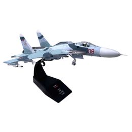 Aircraft Modle Former Soviet and Russian military aircraft metal die-casting models Sukhoi Su-27 aircraft heavy-duty fighter toy s2452022