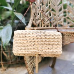 Summer Straw CrossBody Womens Raffias Designer bags Classic flap Shoulder satchel mens Clutch Even tassel bag luxurys handbag lady Tote weave baguette envelope bag