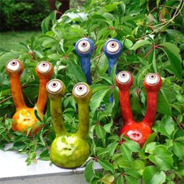 Garden Decorations Stem Eye Funny Resin Crafts Strange Decor Ornaments Decoration Outdoor Potted Landscape