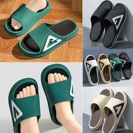 Designer Summer Slippers Classic Mens Women Sandals White Black Grey Beach Outdoor Sandals Summer Slippers Size 38-45