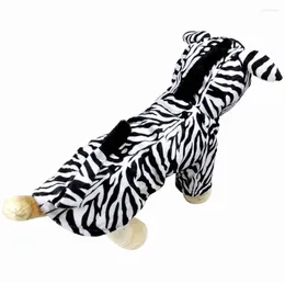 Dog Apparel Zebra Style Pet Dogs Coat Free Shiping By CPAM Clothing