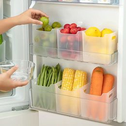 Storage Bottles Fridge Box Food Fresh Refrigerator Door Organizer Bins Shelf Basket Fruit Spice Container Boxes Kitchen Case