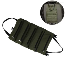 Storage Bags Roll Tool Multi-Purpose Up Bag Wrench Pouch Hanging Zipper Carrier Tote Support Wholesale