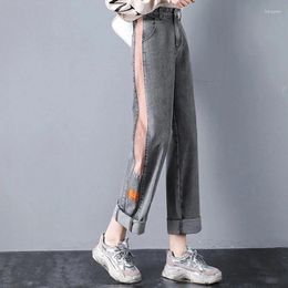 Women's Jeans High Waisted Baggy Spring 2024 Womens Fashion Vintage Cargo Pants Women Clothing Streetwear Wide Leg Loose Bottoms