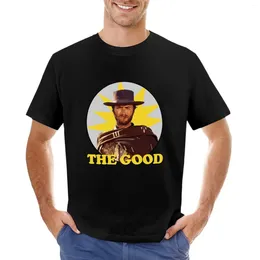 Men's Polos Clint Eastwood Cool And The Good T-shirt Cute Clothes Oversized Mens Graphic T-shirts Pack