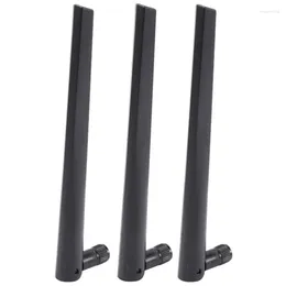 Mugs 3 PCS Metal WiFi Antenna Of RP-SMA Interface With 5DBi 2.4G/5G Dual-Band Wireless For ASUS RT-AC68U