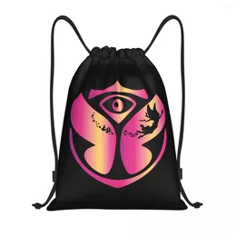 Shopping Bags Custom Pink Tomorrowland Drawstring Bag For Yoga Backpacks Women Men Sports Gym Sackpack