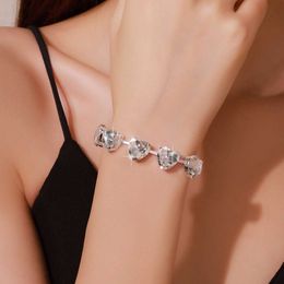 a Korean Version Bracelet Accessory Fashionable Bride Rhinestone Elastic