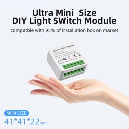 Tuya Zigbee 2/3/4 Smart Gang Switch Module 2 Way Control DIY Breaker Smart home Work with Alexa Google Home Yandex alice