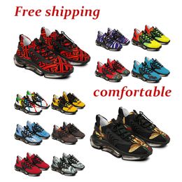 Designer Men Women DIY Customised Sports Shoes Personalised Runner Athletic Hiker Free shipping Comfortable Breathable Heighten Trendy Sneaker Triple Black Pink