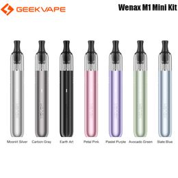 Geekvape Wenax M1 Mini Pod System Kit 400mAh 16W with Wenax M1 Pod Cartridge 0.8ohm/1.2ohm E Cigarette Vaporizer Authentic