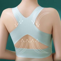 Front Closure Posture Corrector Bras Women Sports Underwear Bralette Humpback Correct Tops Soutien Gorges