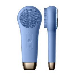 Facial Cleansing Brush Ddevice Face Scrubber Waterproof Face Scrub Brush Electric Silicone Face Scrubber Cleanser Brush