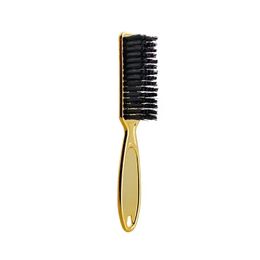 2024 Plastic Handle Hairdressing Soft Hair Cleaning Brush Barber Neck Duster Broken Hair Remove Comb Hair Styling Tools Comb for Hair