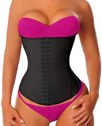 Women039s Shapers Latex Waist Trainer Long Torso Underbust Corsets Cincher Sport Girdle Fajas Colombianas Corset4598658