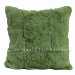 Pillow CX-D-28 Grey Hand Made Home Custom Fashion Fur Decorative Covers
