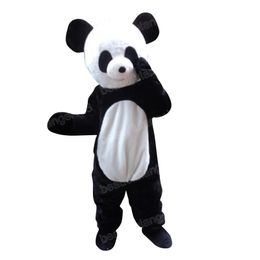 Halloween lovely panda Mascot Costumes High Quality Cartoon Theme Character Carnival Unisex Adults Size Outfit Christmas Party Outfit Suit For Men Women