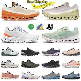 free shipping Running Shoes Nova Cloud Pink And White Black Cloudmonster Monster Moon Fawn surfer stratus swift 3 Ivory Rose Sneakers 5 runner Tennis Shoe Trainers