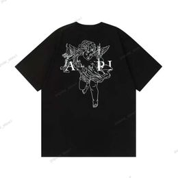 Amirii Mens T Shirt Designer Amirirs Shirt For Men Womens Shirts Fashion Black Tshirt With Letters Casual Summer Short Sleeve Man Tee Woman Clothing Amiril Shirt 533