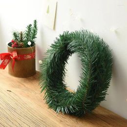 Decorative Flowers 5.5m Christmas Garland Artificial Rattan For Home Decoration Xmas Tree Ornaments Year Outdoor Indoor DIY Decor