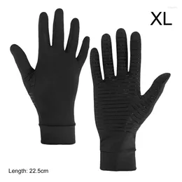 Wrist Support Women Men Gloves Fibre Spandex For Touch Screen Tips Running Sports Winter Warm Football Hiking Drivin