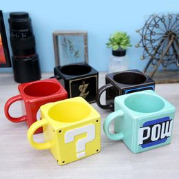 Mugs 3D Mug Capacity Ceramics Novelty Coffee Milk Cup Gift For Girl Home Ceramic Drinking 300 Ml