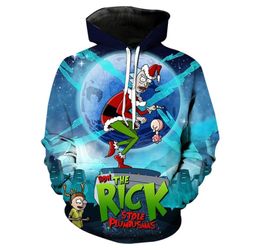 Christmas Box pattern men s 3D printing hoodie visual impact party top punk gothic round neck high quality sweater hoodie2162373