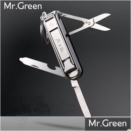 Nail Clippers Mtifunctional Clipper Stainless Steel Belt Finger File Ring Scissors Bottle Opener Plier Scissorss L Drop Delivery Hea Dhwsj