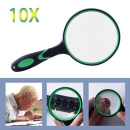 10X Handheld Magnifier Skillful Manufacture Superior Quality Portable Eye Loupe Antique Jade Jewelry Magnifying Glass