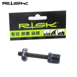 RISK RL215 Bike Bicycle Square & Spline Axis BB Bottom Bracket Anti Drop Auxiliary Removal Disassembly Repair Tool Fixing Rod
