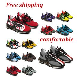 Designer Customised Sports Shoes DIY Free shipping Men Women Unisex Personalise Comfortable Breathable Runners Hikers Fashion Trendy Sneakers Triple White Black