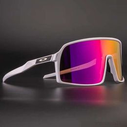 Designer Sunglasses Oaklies Oji Cycling Glasses Oo9406 Sutro Cycling Sports Polarised Colour Changing Running Windproof 2024