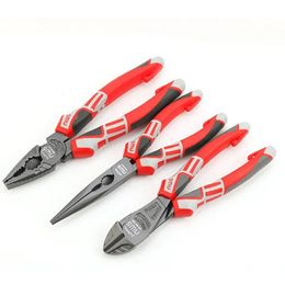 Multifunction High Quality Hand Tools Industrial Steel Wire Pliers Needle Nose Pliers Diagonal Cutting Pliers 240518