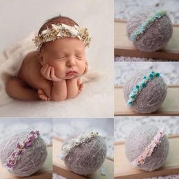 Shining Baby Headband born Pography Props Full Moon Shooting Accessories Infant Po Hairband Headdress 240521