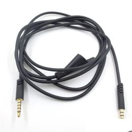 Computer Cables Connectors 2Meter Headphone O Cord Wire Replacement For Astro A10 A40 G233 G433 Gaming Headset Drop Delivery Computers Otmk0