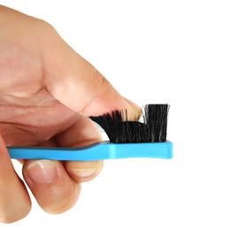 Factory Wholesale 9 Colours Hair Edge Brush Bulk Packaging Double Sided Hair Styling Brush