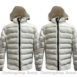 Designer Clothing Top Quality Canadian Crofton Hoody Coat Mens Goose Parka White Duck Down Jackets Winter Outwear Womens Ladys with Badge s