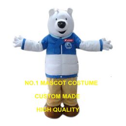 polar mascot storng bear custom adult size cartoon character carnival costume 3315 Mascot Costumes