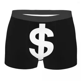 Underpants Cool American Money Dollar Logo Boxers Shorts Panties Men's Breathable Briefs Underwear