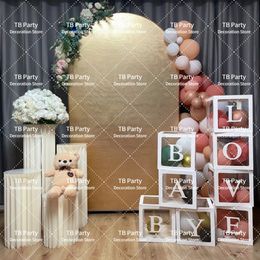 Shiny Arch Backdrop Covers Balloon Background Elastic Fabric Cover Pograph Shooting Decoration For Festival Party Events 240520